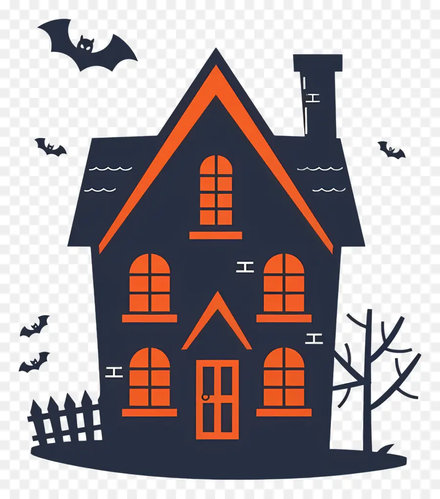 Casa De Halloween，Casa Oscura PNG