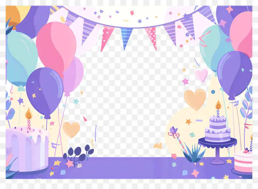 Fondo De Cumpleaños，Fondo De Fiesta PNG