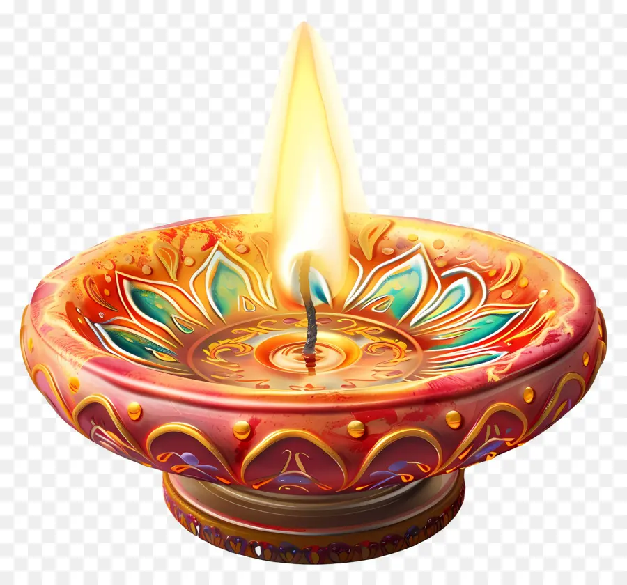 Vela Diwali，Vela Decorativa PNG