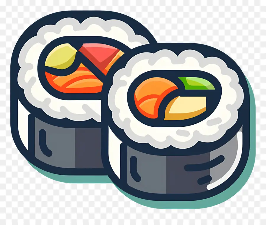 Rollo De Sushi，Rollos De Sushi PNG