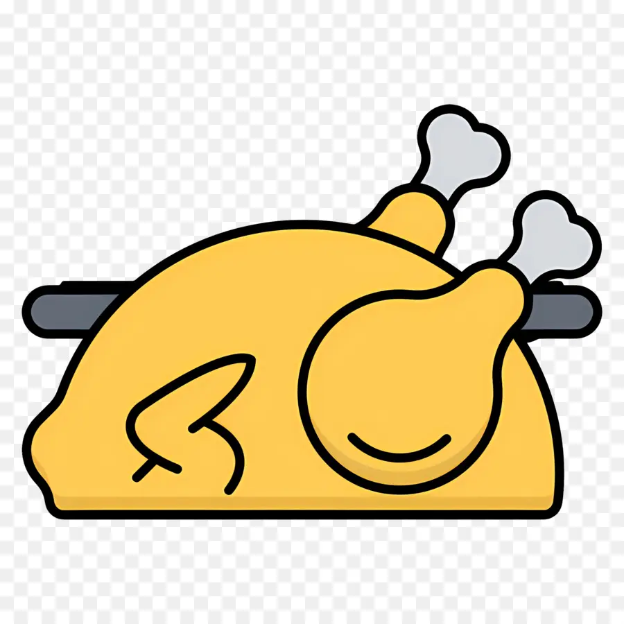 Comida De Pollo，Pollo De Dibujos Animados PNG