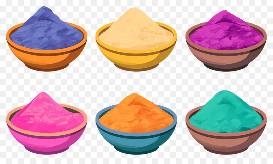 Fondo Holi，Polvos Coloridos PNG