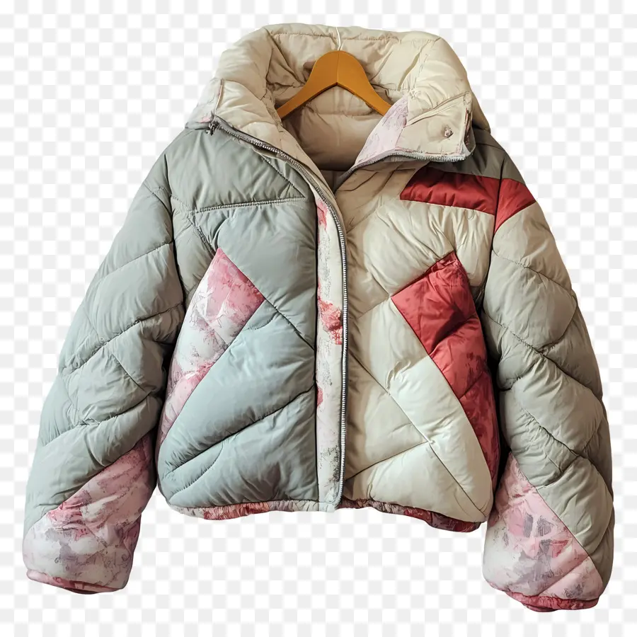 Chaqueta Acolchada，Chaqueta Acolchada Colorida PNG