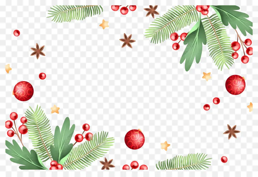 Fondo De Navidad，Frontera De Navidad PNG