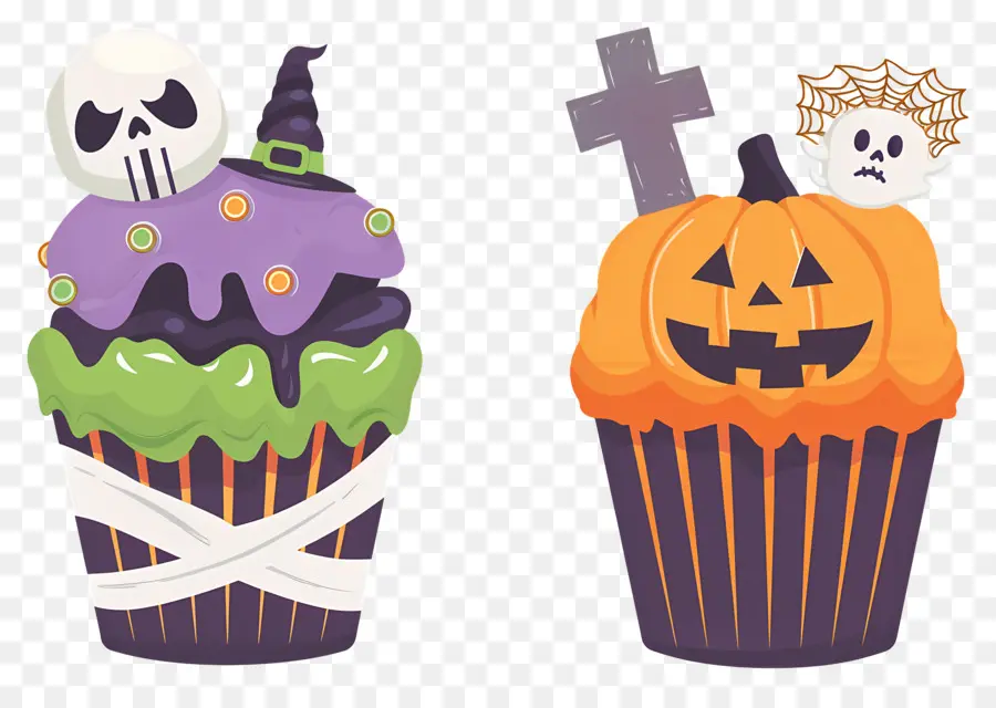 Pastelitos De Halloween，Postre PNG