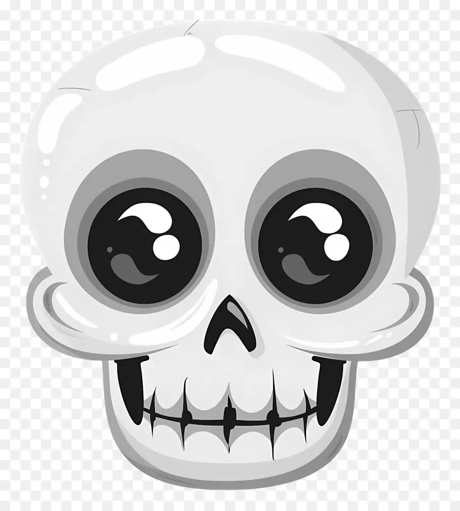 Calavera De Halloween，Linda Calavera PNG