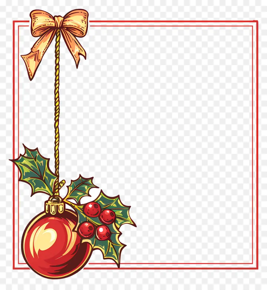 Marco De Navidad，Acebo PNG