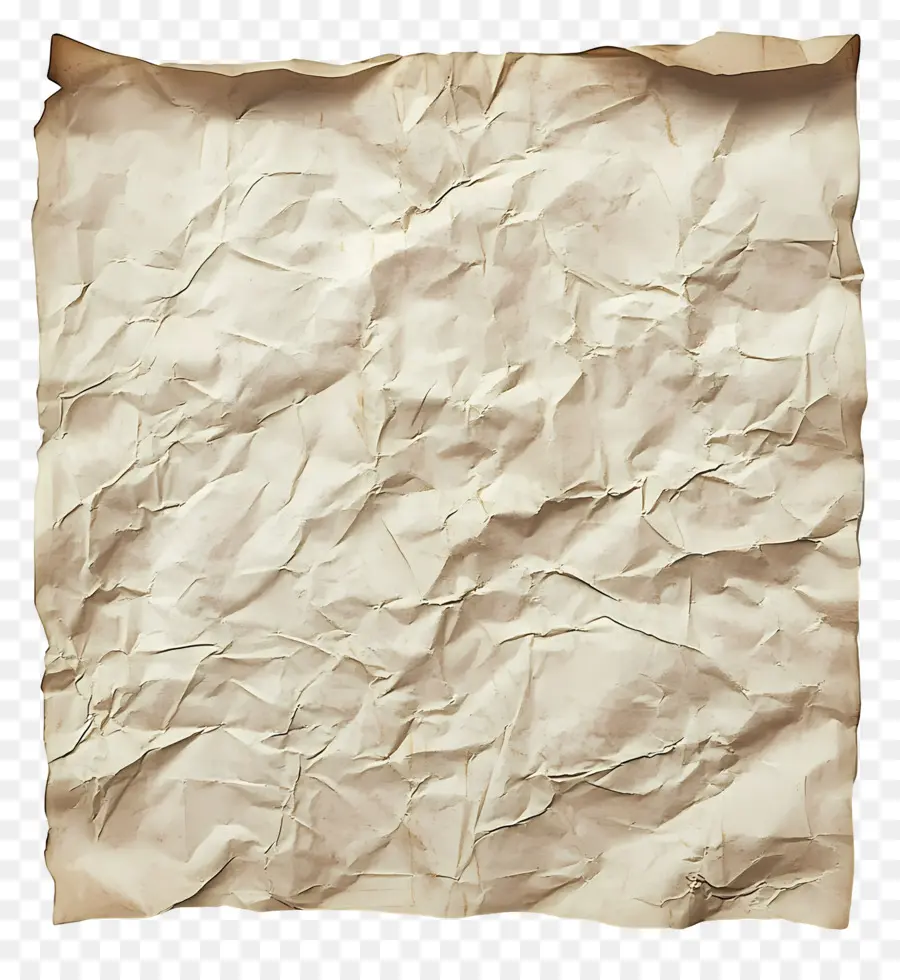 Papel Viejo Arrugado，Papel Arrugado PNG