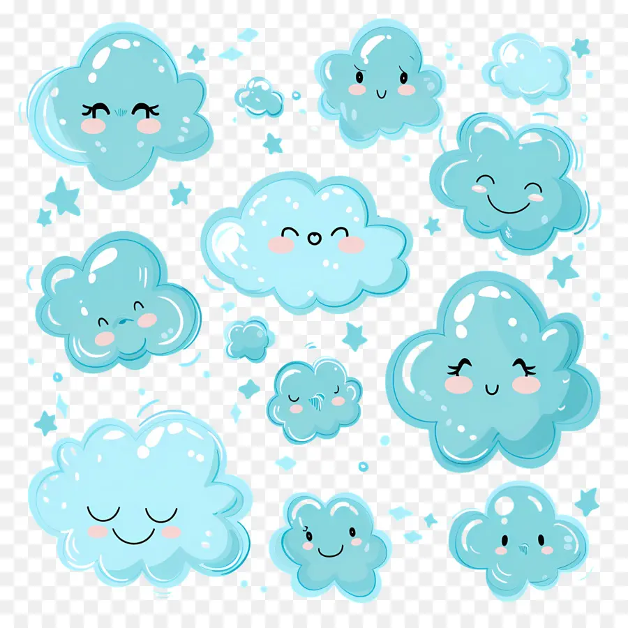 Linda Nube，Lindas Nubes Azules PNG