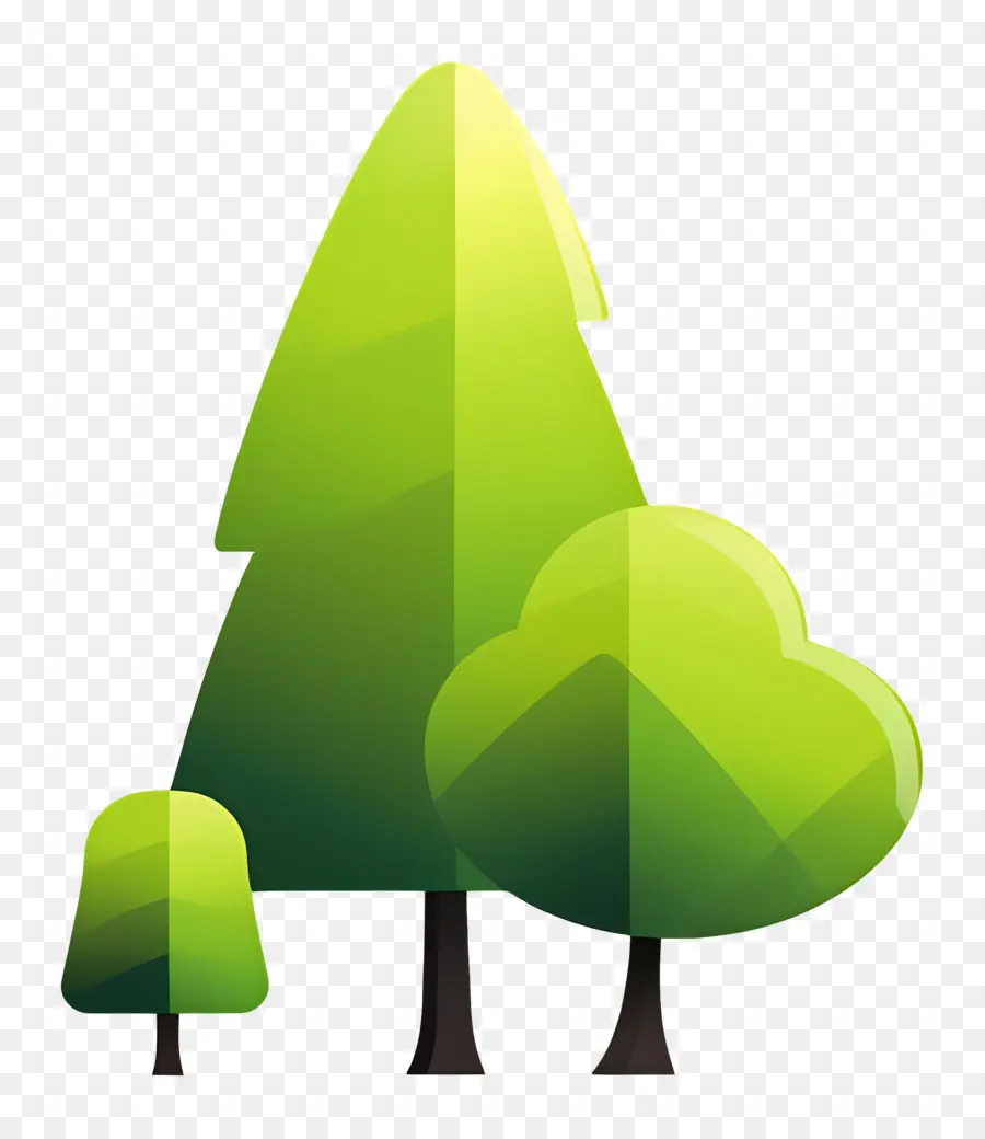 árbol Minimalista，Árboles PNG