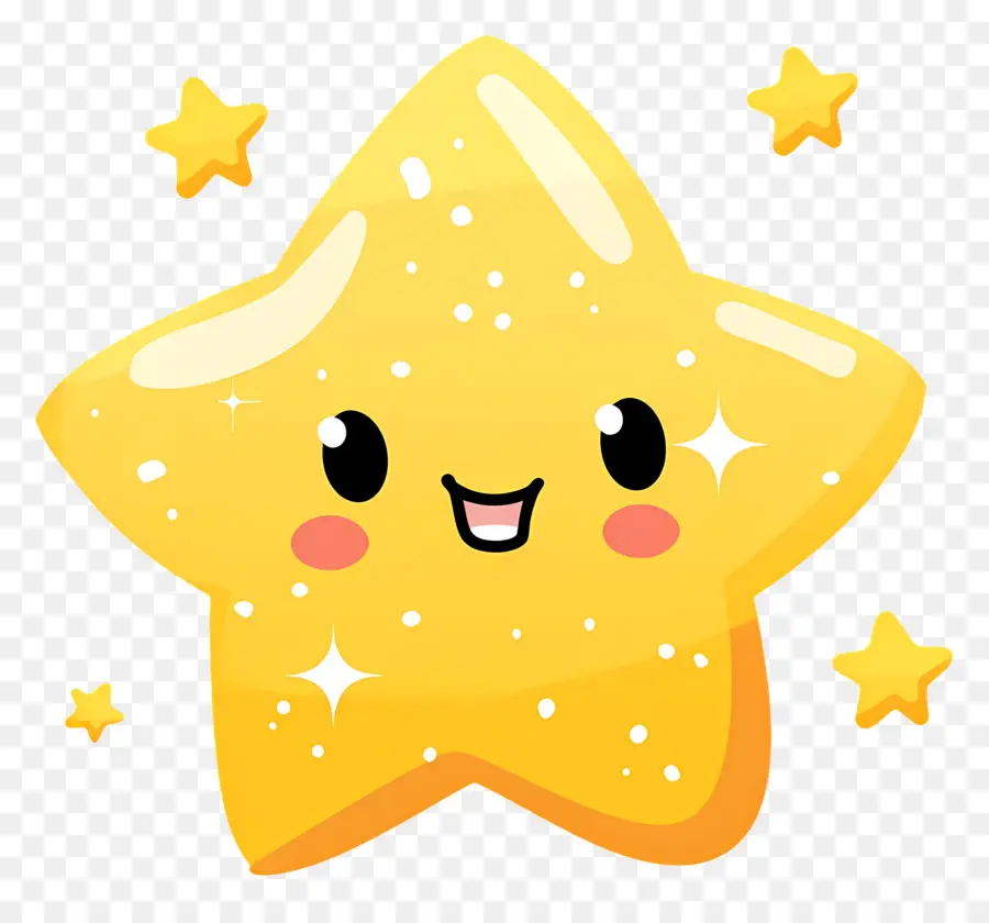 Estrella Kawaii，Estrella PNG