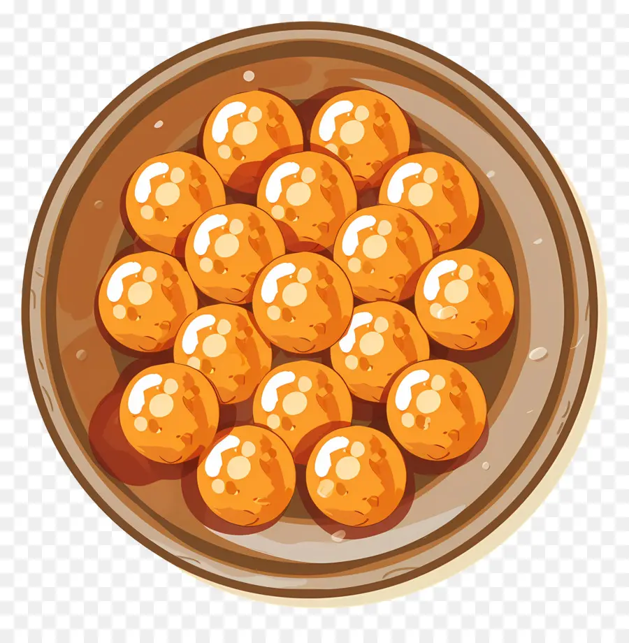 Dulces Indios，Bolas Naranjas PNG