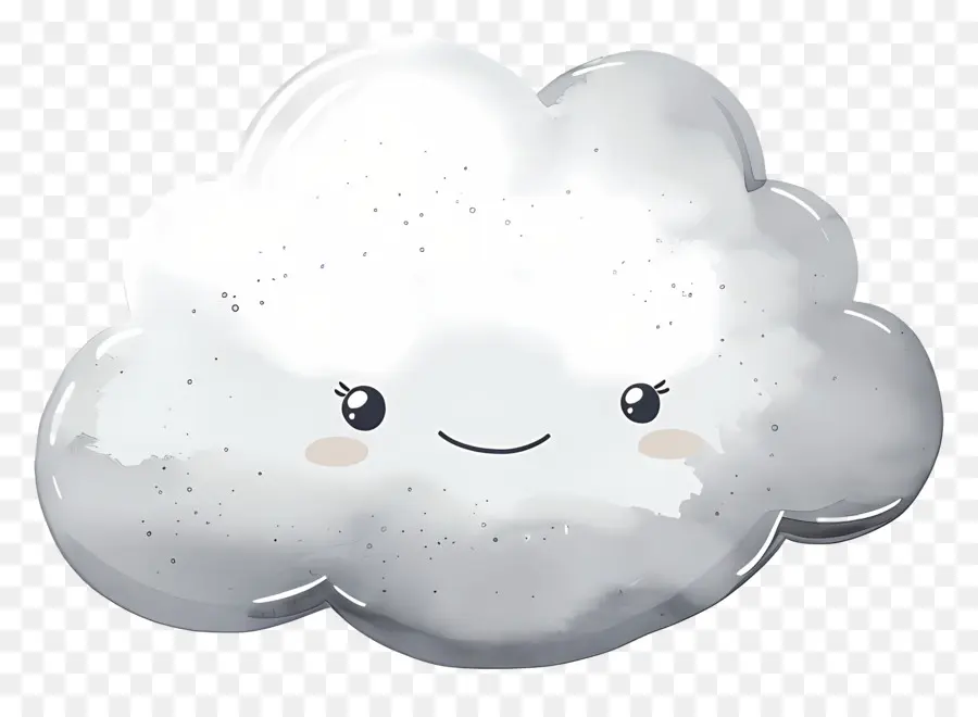 Linda Nube，Sonriente PNG