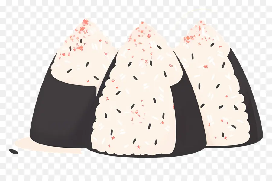 Onigiri Umeboshi，Ilustración De Onigiri PNG