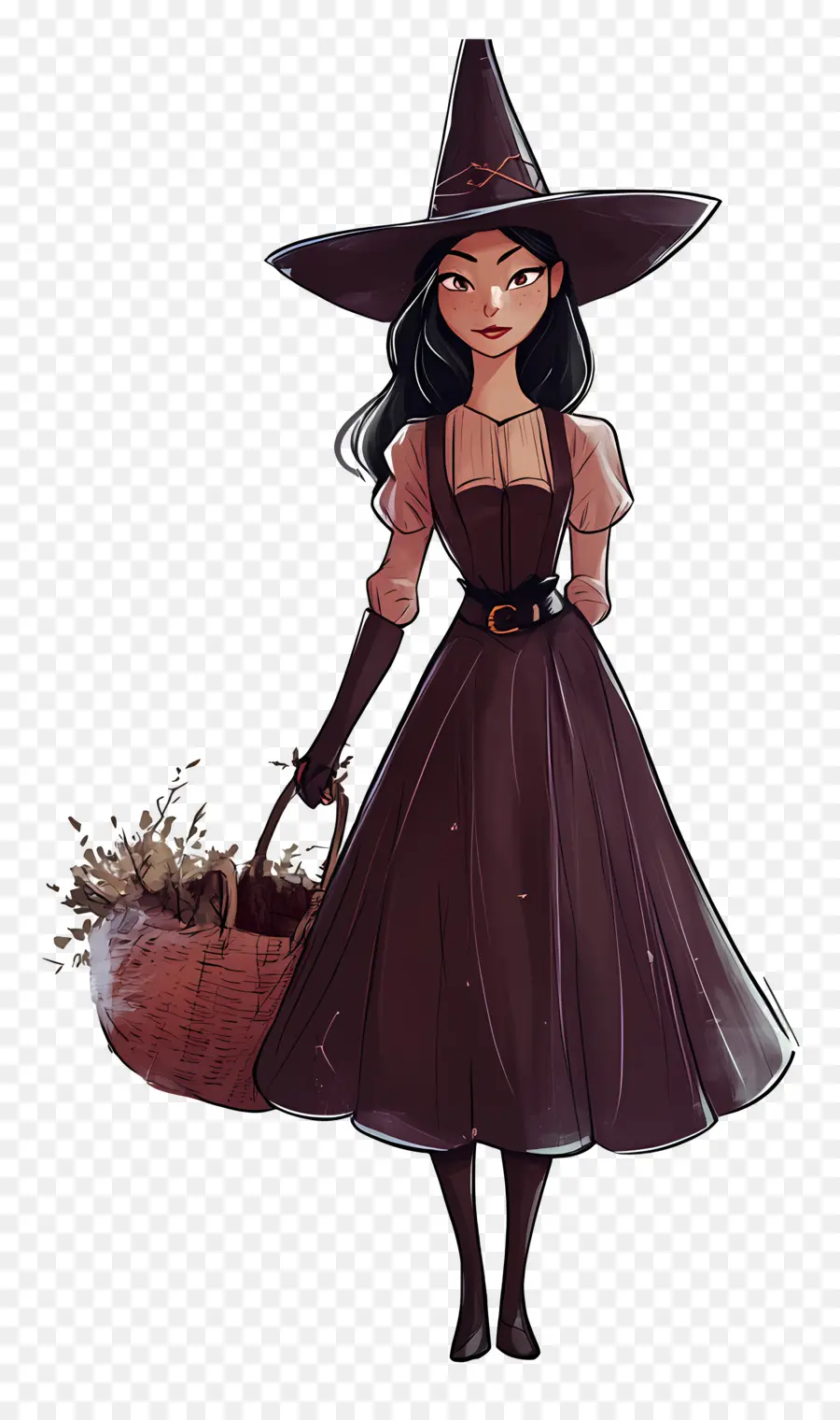 Bruja Por Favor，Bruja Con Estilo PNG