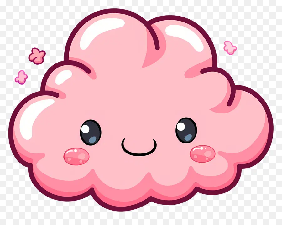 Nube Rosa，Lindo PNG