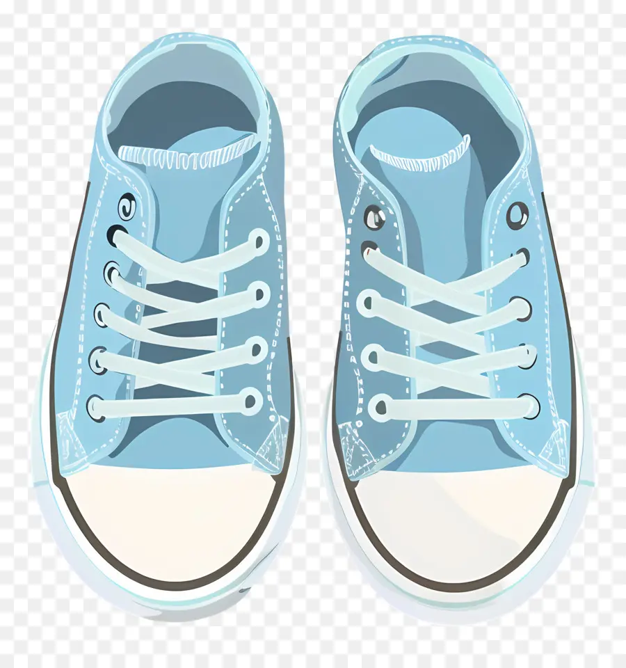 Zapatos De Bebe，Zapatos Azules PNG