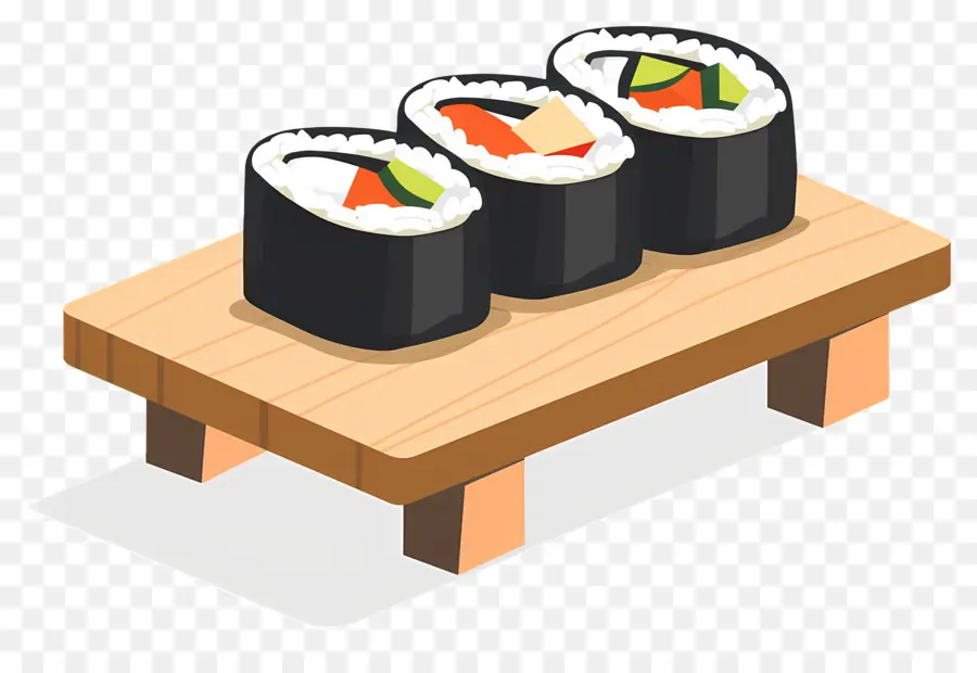 Rollo De Sushi，Rollos De Sushi PNG