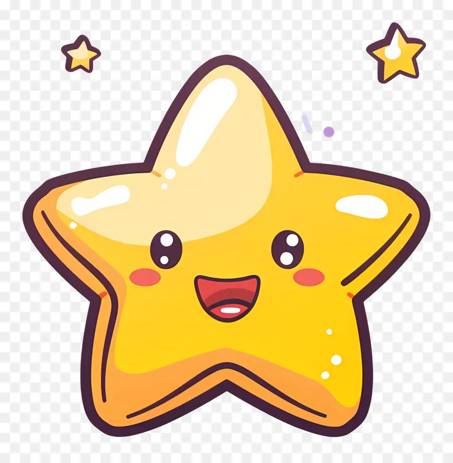 Estrella Kawaii，Estrella PNG