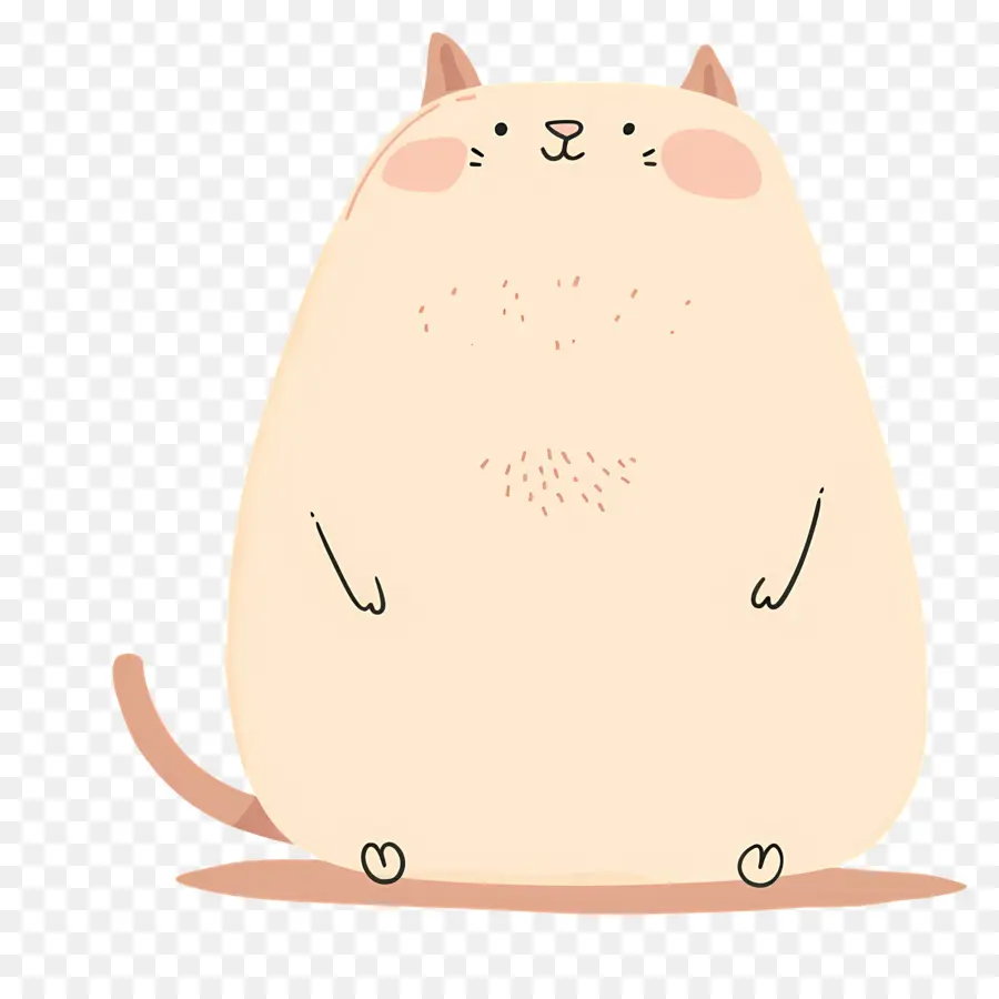 Lindo Gato，Gato Beige PNG