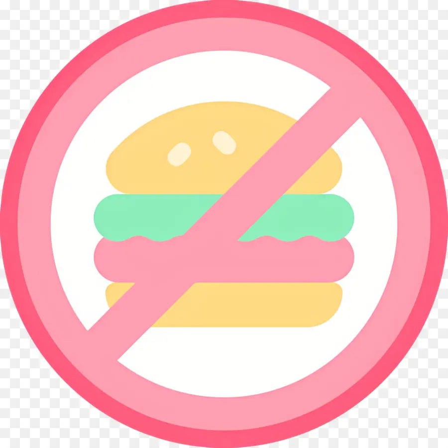 Sin Comida，Ninguna Señal De Hamburguesa PNG