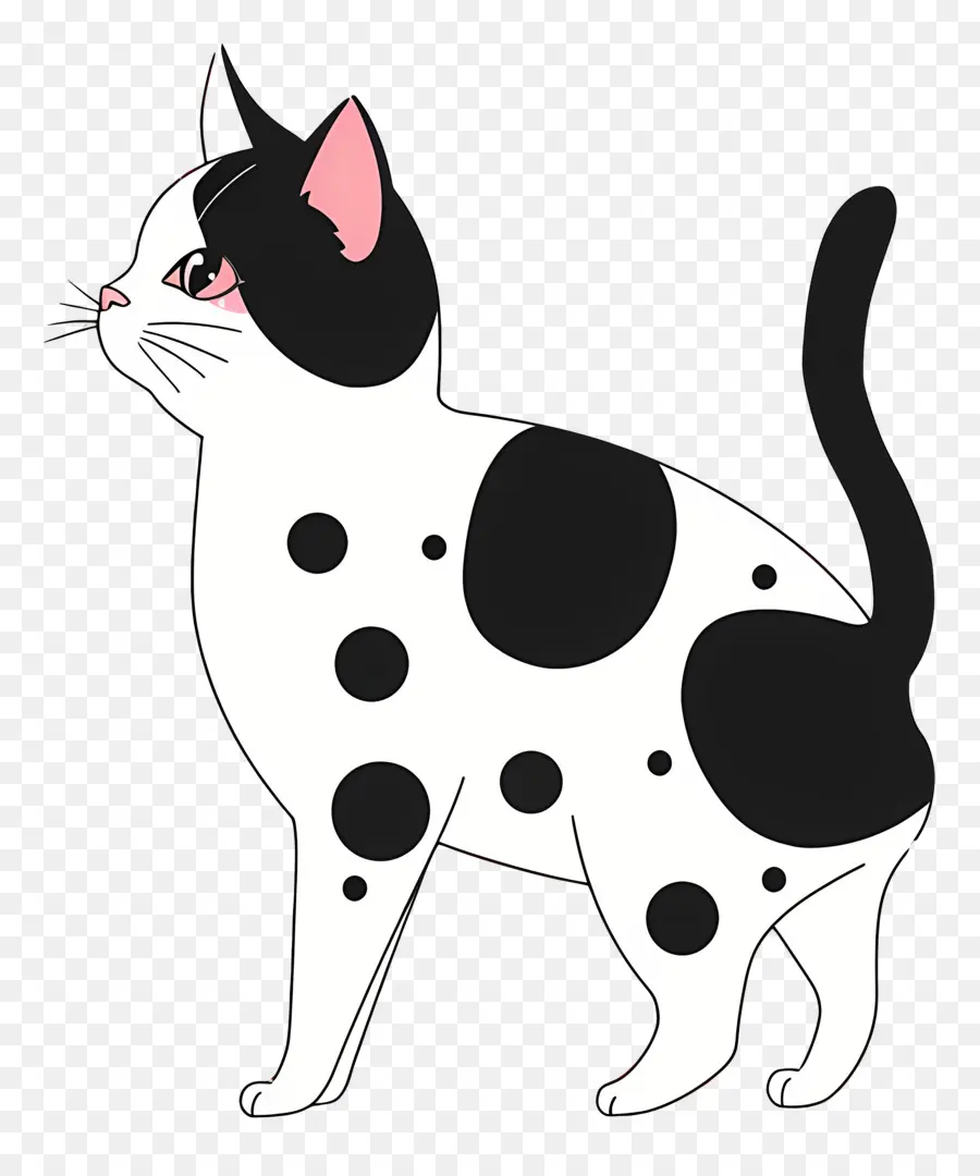 Lindo Gato，Gato De Dibujos Animados PNG