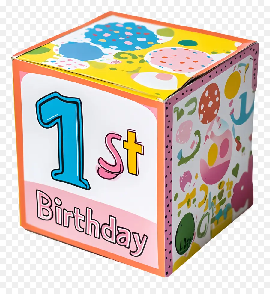 1er Cumpleaños，Bloque Del Primer Cumpleaños PNG