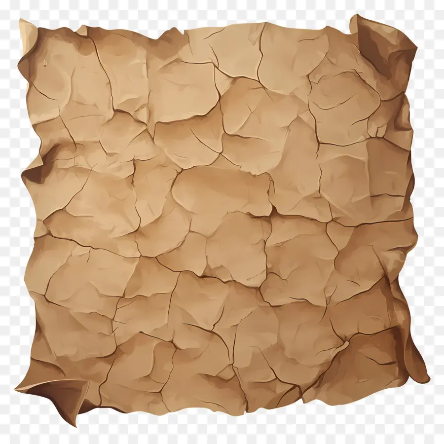 Papel Viejo Arrugado，Papel Viejo PNG