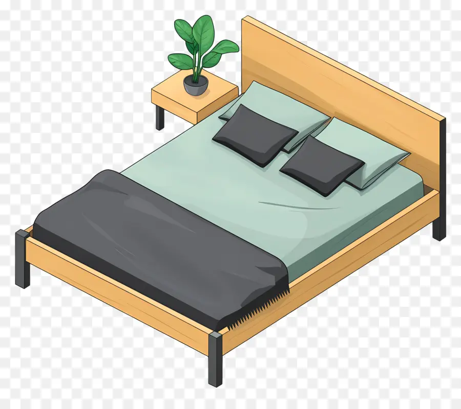 Cama Acogedora，Cama PNG