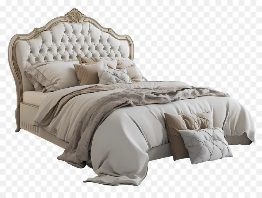 Cama Acogedora，Cama Capitoné PNG