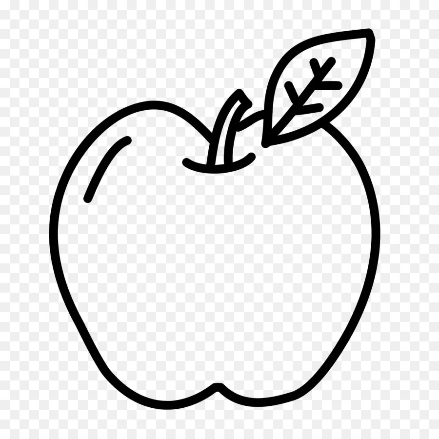 Boceto De Comida，Manzana PNG