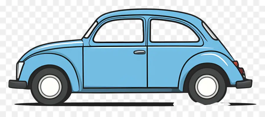 Coche De Dibujos Animados，Coche Antiguo PNG