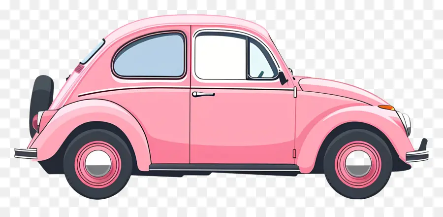 Coche De Dibujos Animados，Coche Antiguo PNG