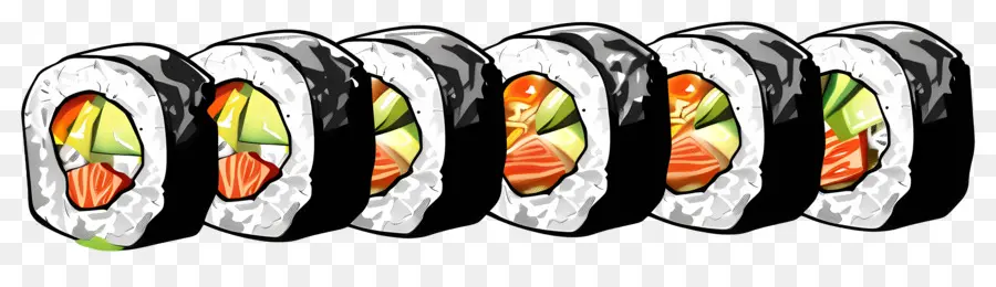 Rollo De Sushi，Rollos De Sushi PNG