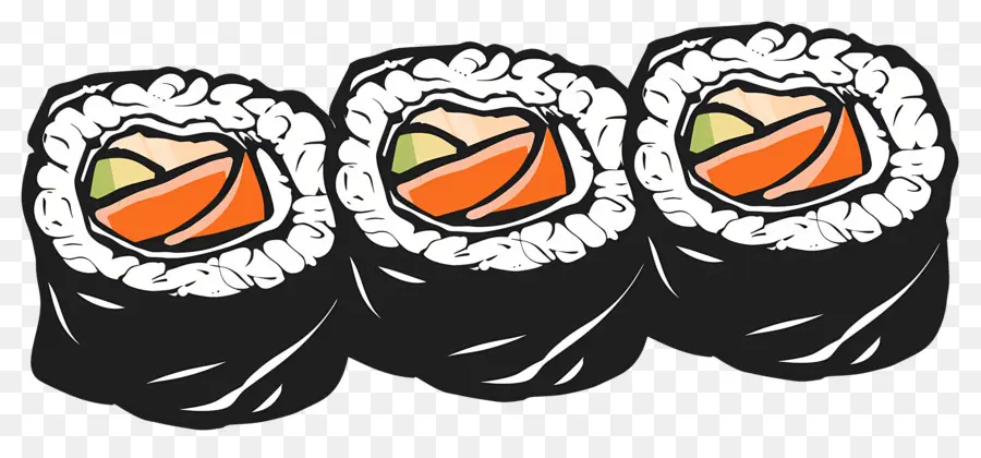 Rollo De Sushi，Rollos De Sushi PNG