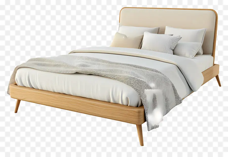 Cama Acogedora，Cama Moderna PNG