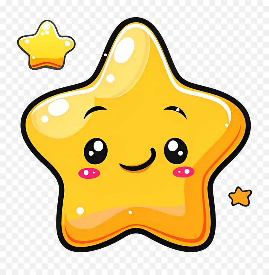 Estrella Kawaii，Linda Estrella PNG