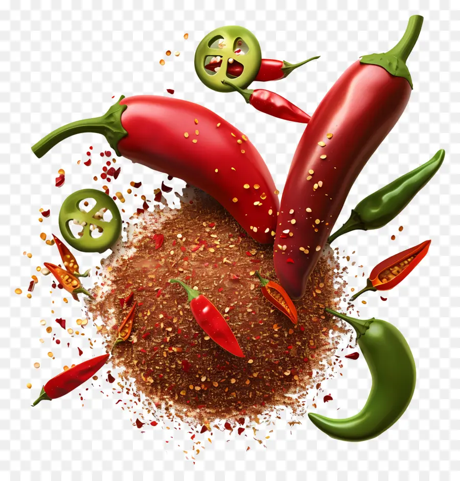 Chile En Polvo，Chiles PNG