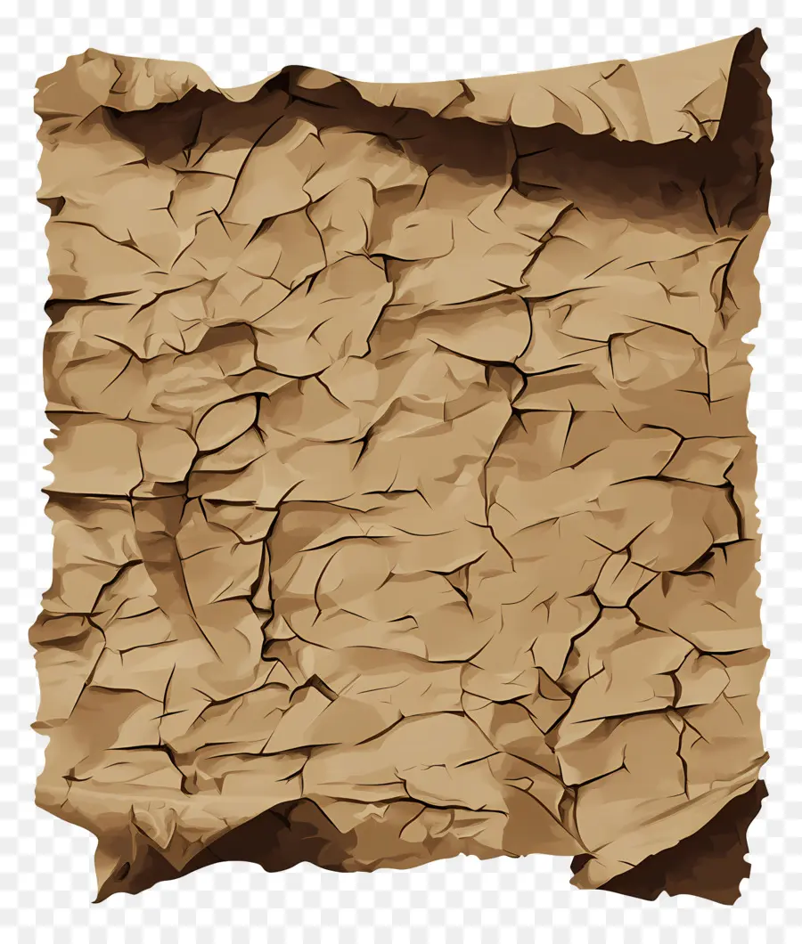 Papel Viejo Arrugado，Papel Viejo PNG