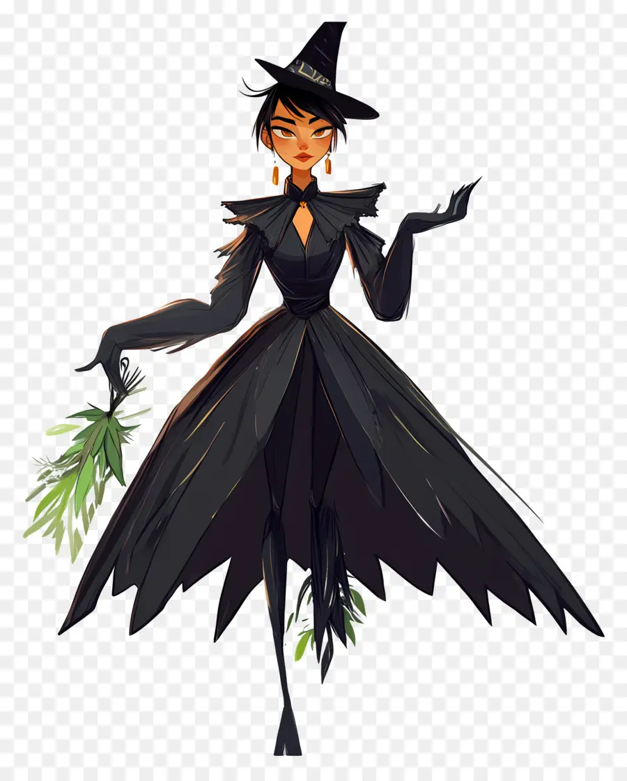 Bruja Por Favor，Bruja Elegante PNG