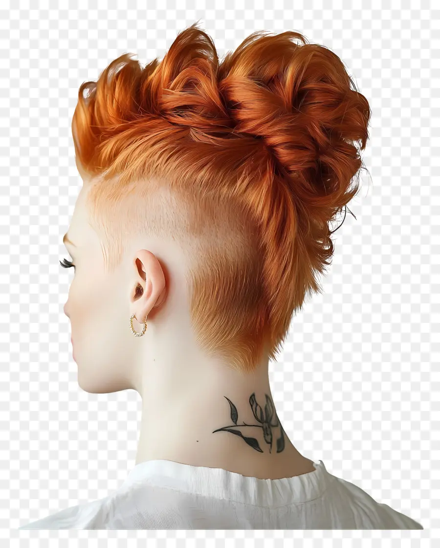 Pelo De Niña，Persona De Pelo Naranja PNG