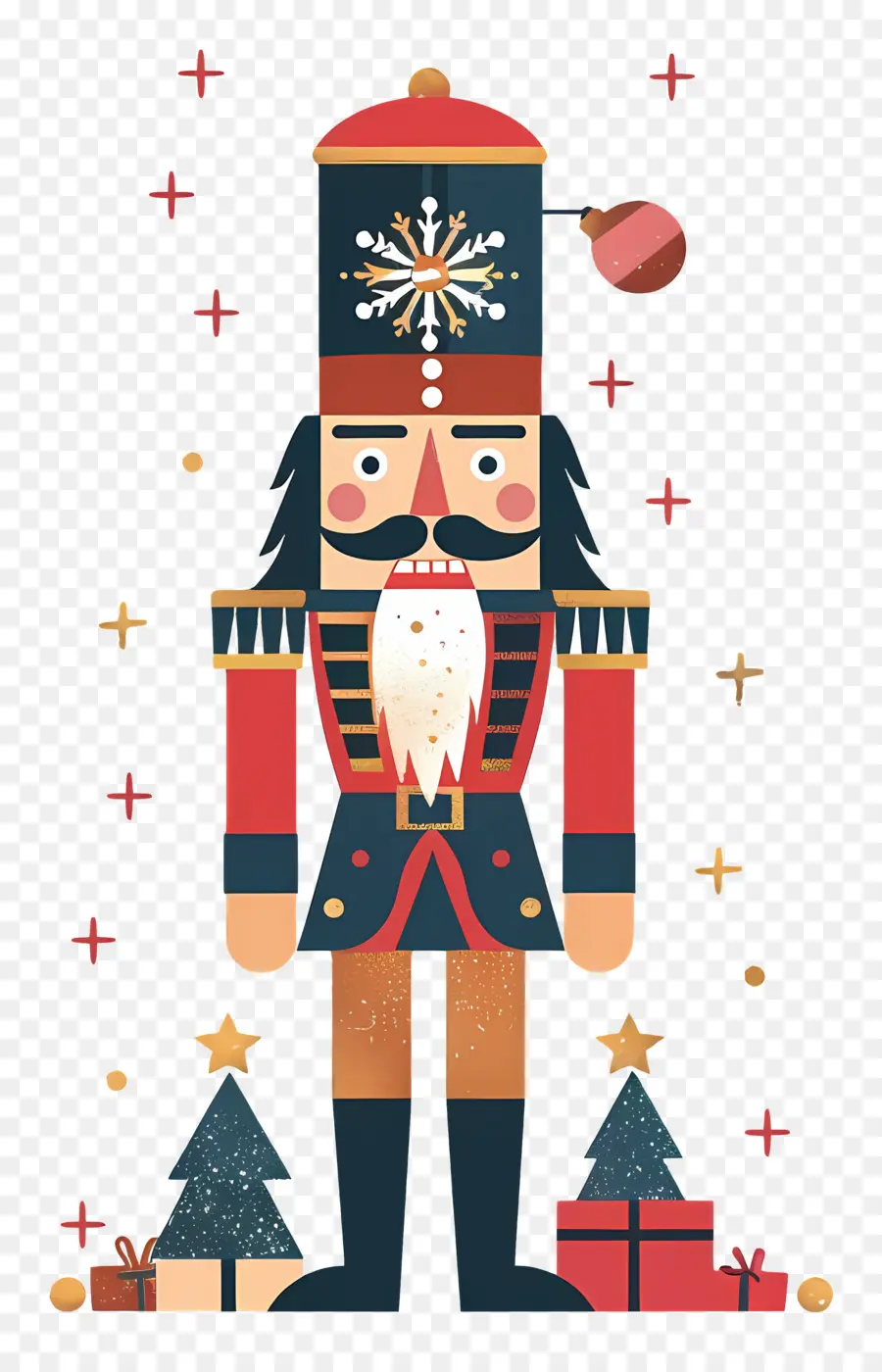 Cascanueces De Navidad，Cascanueces Ilustrado PNG