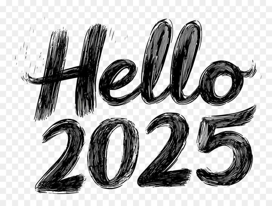 Hola 2025，Hola Boceto 2025 PNG