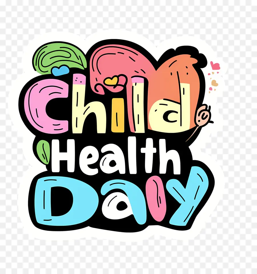 Día De La Salud Infantil，Texto PNG