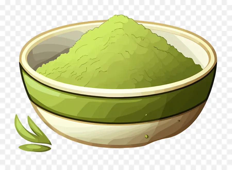 Polvo De Matcha，Polvo Verde PNG