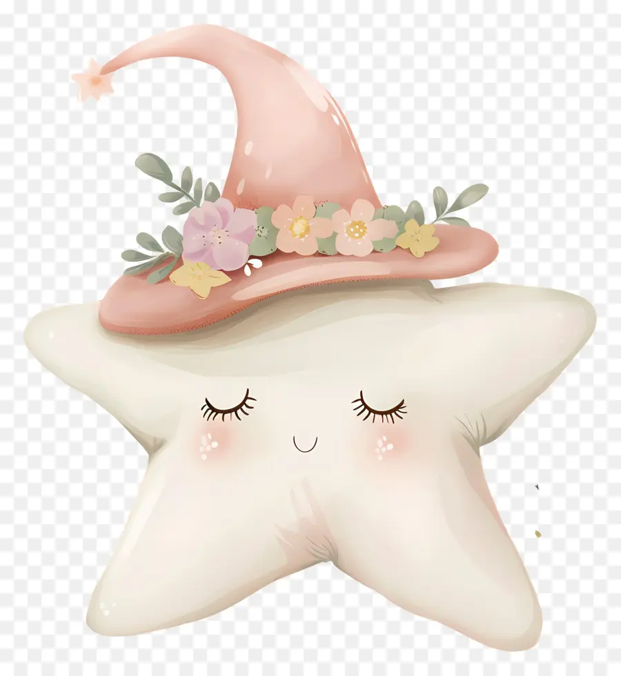 Linda Estrella，Linda Estrella Con Sombrero PNG