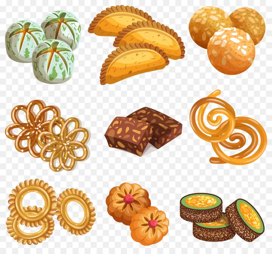 Dulces Indios，Dulces Surtidos PNG