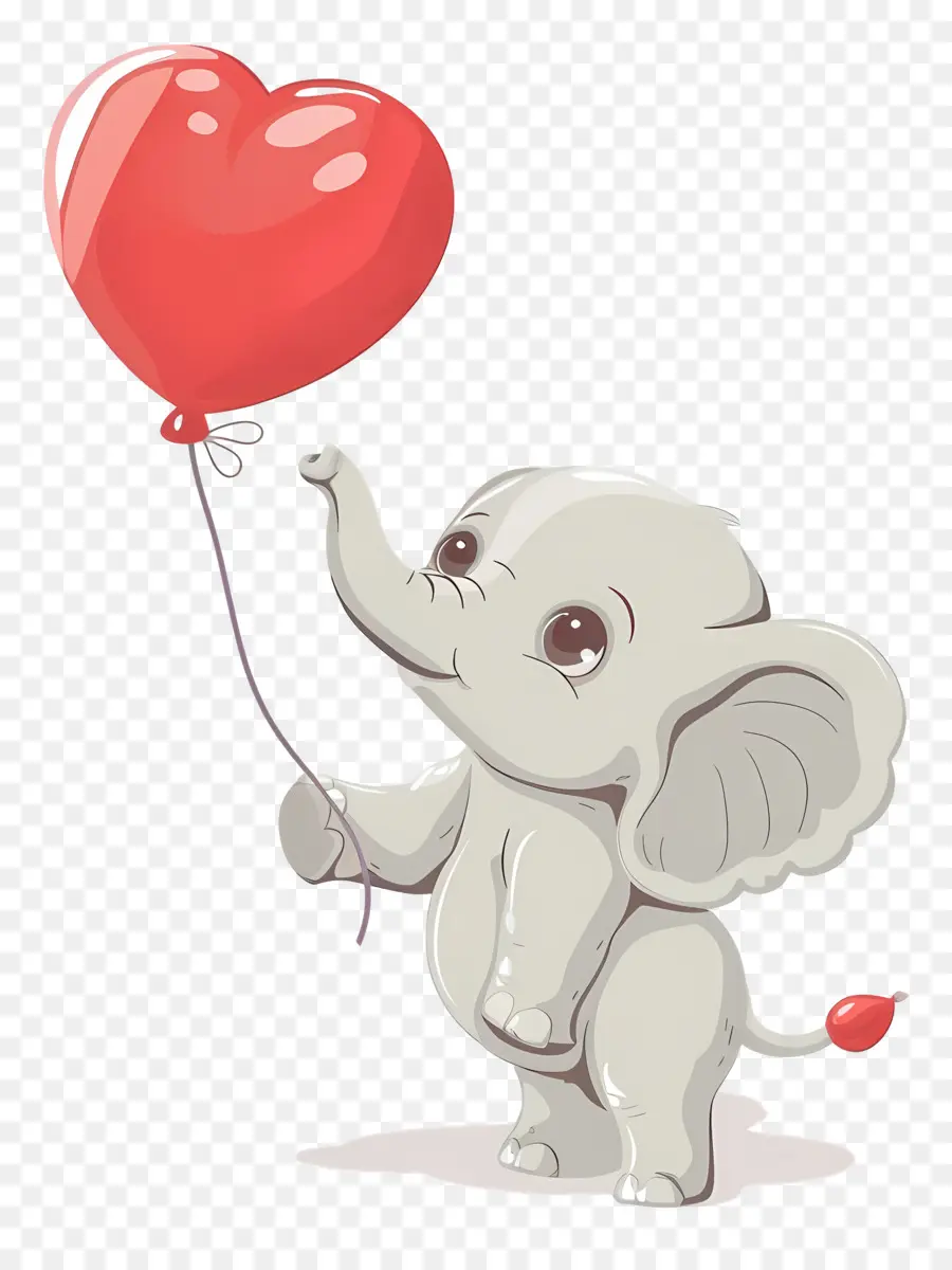 Elefante Bebé，Elefante Con Globo PNG