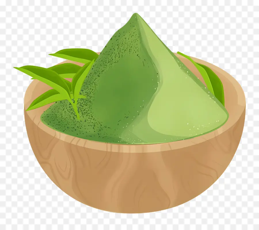 Polvo De Matcha，Polvo Verde PNG