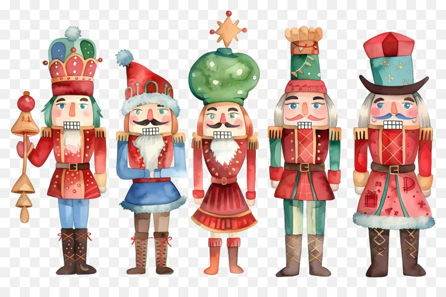 Cascanueces De Navidad，Personajes Del Cascanueces PNG